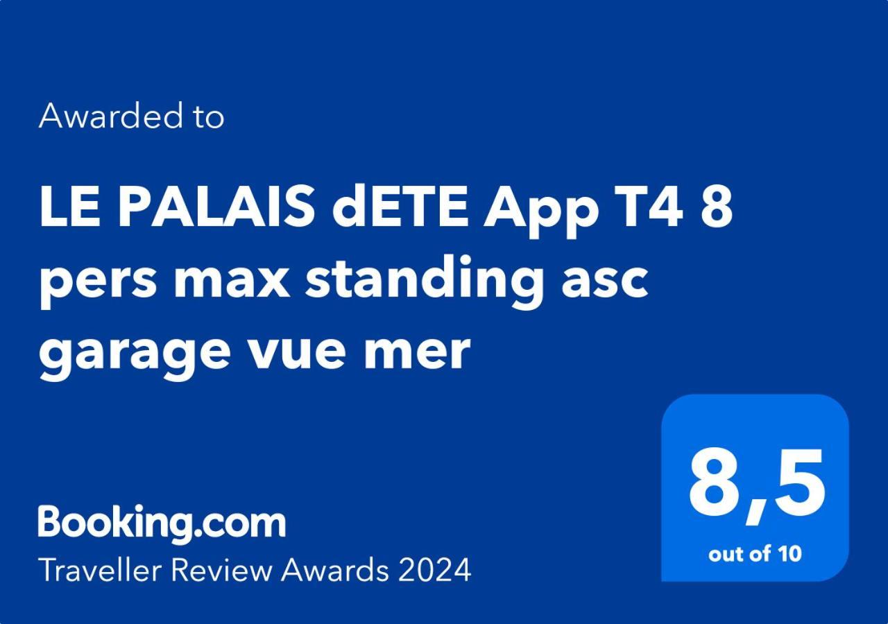 Apartament Le Palais Dete T4 6-8 115M2 Grand Standing Garage Carplug Canet-en-Roussillon Zewnętrze zdjęcie